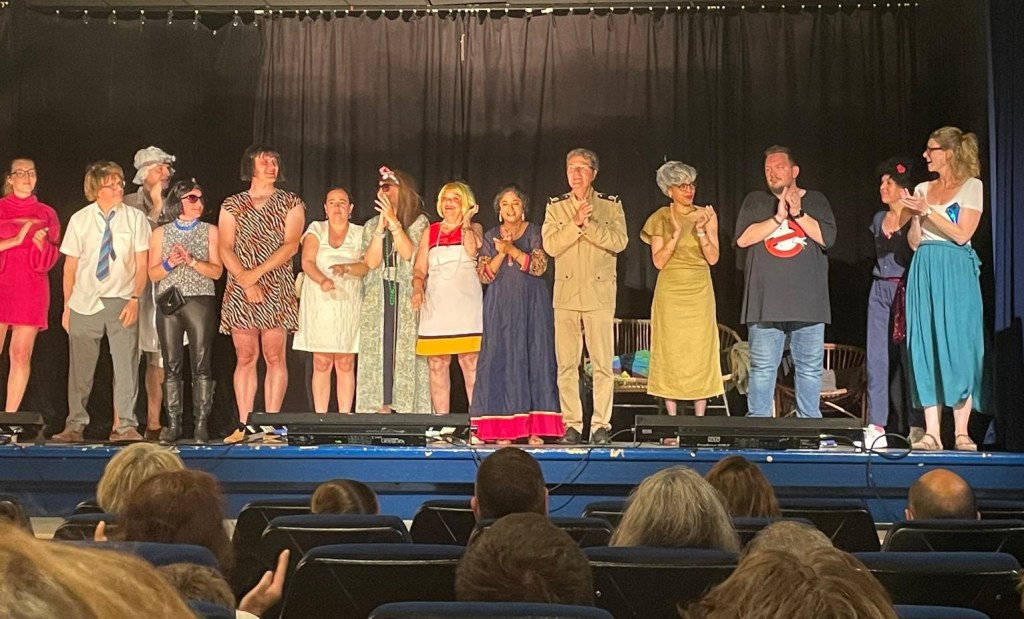 Saluts de fin du spectacle