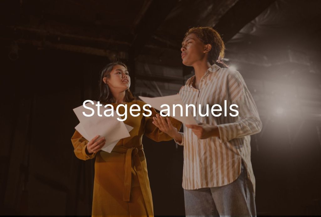Stages annuels